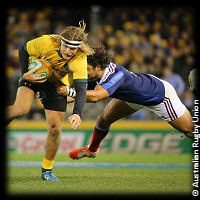 Australia France 2 McCalman disallowed try